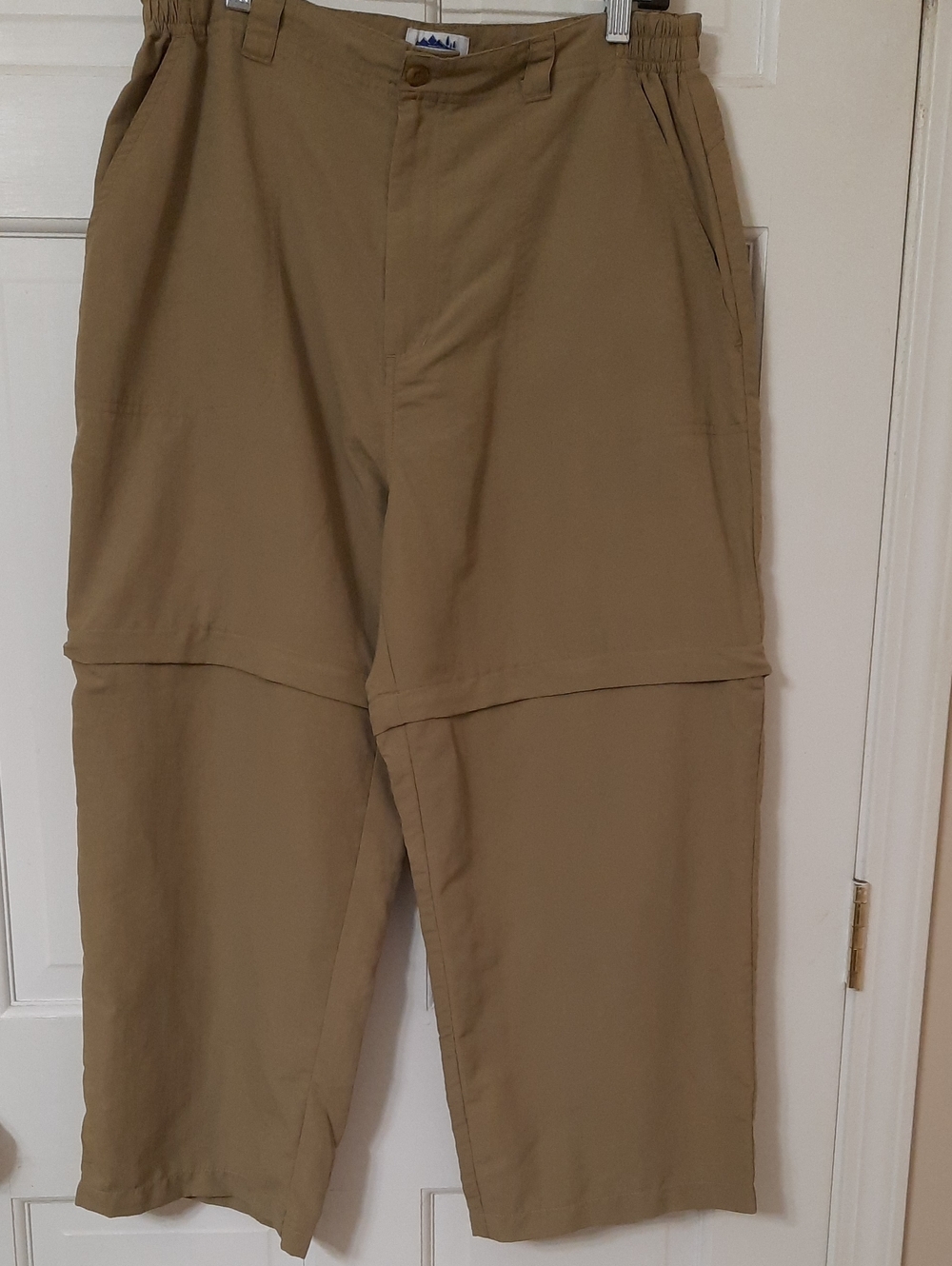 Women’s Cropped Convertible Ankle Pants - Tan